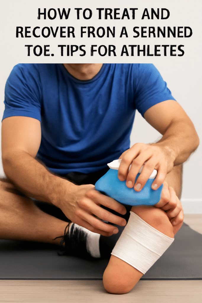 A sprained toe, though often overlooked, can be a significant setback for athletes. Whether caused by a sudden twist,